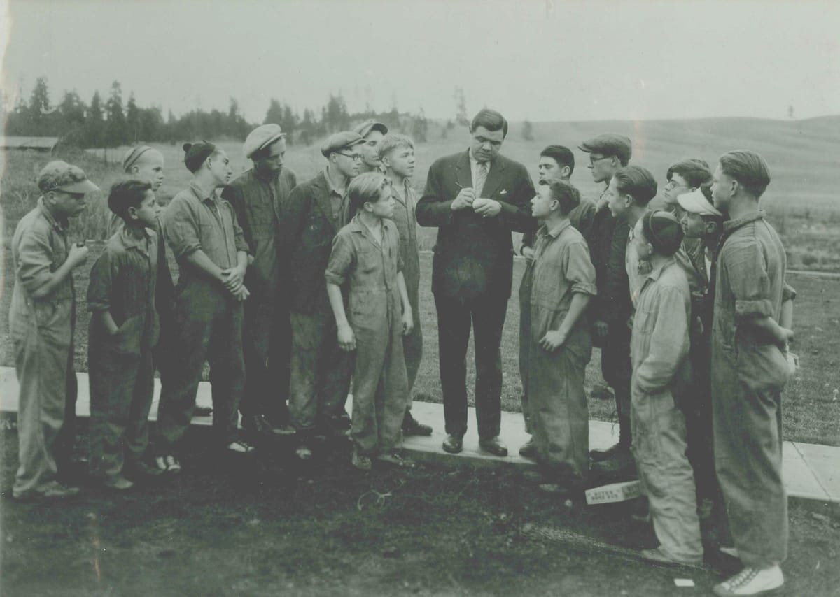 Babe Ruth Barnstorms Through the Northwest in 1924, Part 1: Spokane